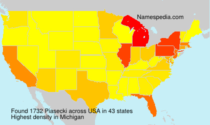 Surname Piasecki in USA