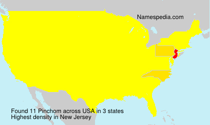 Surname Pinchom in USA
