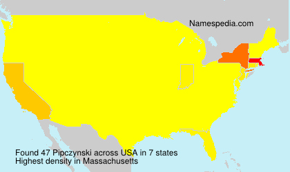 Surname Pipczynski in USA