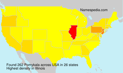 Surname Pomykala in USA