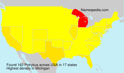 Surname Potrykus in USA