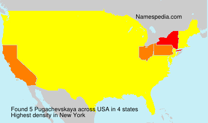 Surname Pugachevskaya in USA