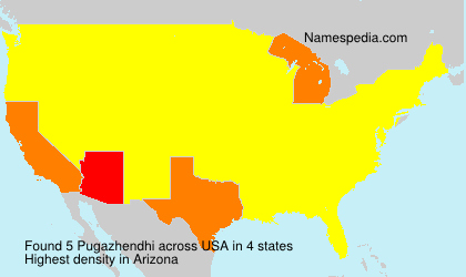 Surname Pugazhendhi in USA