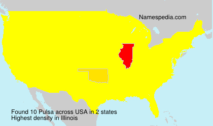 Surname Pulsa in USA