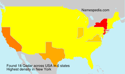 Surname Qadar in USA