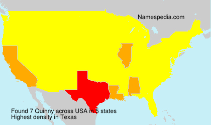 Surname Quinny in USA