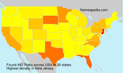 Surname Raba in USA