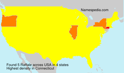 Surname Raffale in USA