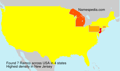 Surname Ramco in USA