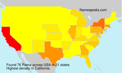Surname Ratna in USA