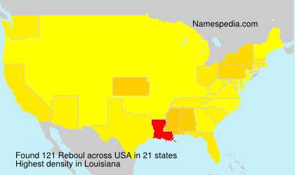 Surname Reboul in USA