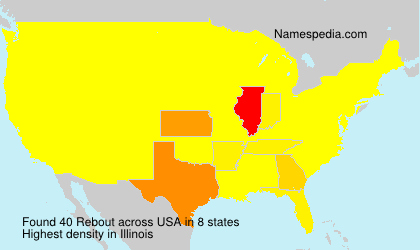 Surname Rebout in USA