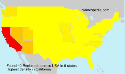 Surname Reclosado in USA