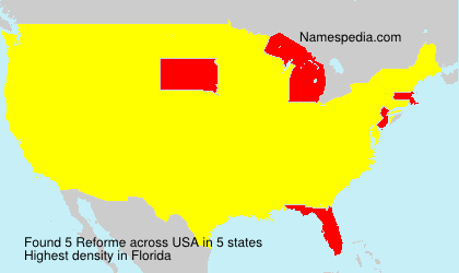 Surname Reforme in USA