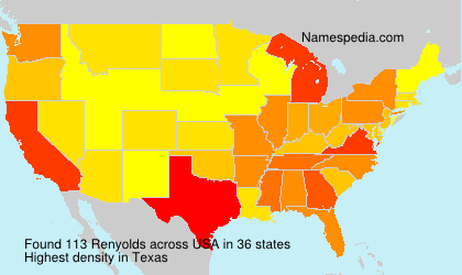 Surname Renyolds in USA