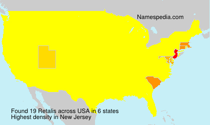 Surname Retalis in USA