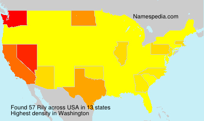 Surname Rily in USA