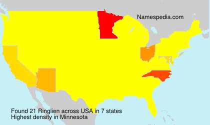 Surname Ringlien in USA