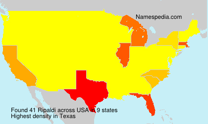 Surname Ripaldi in USA
