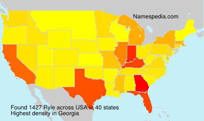 Surname Ryle in USA