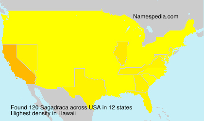 Surname Sagadraca in USA