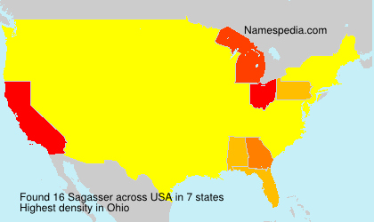 Surname Sagasser in USA