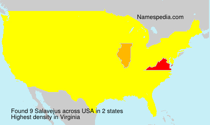 Surname Salavejus in USA