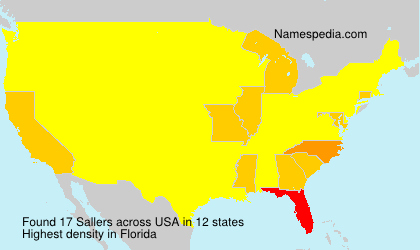 Surname Sallers in USA