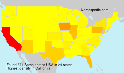 Surname Samo in USA