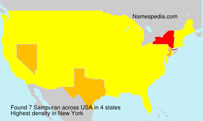 Surname Sampuran in USA