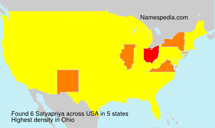 Surname Satyapriya in USA