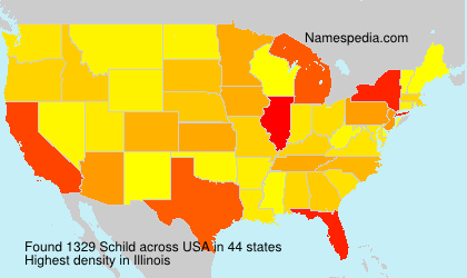 Surname Schild in USA