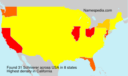 Surname Schnierer in USA