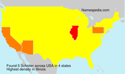 Surname Schniter in USA