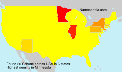 Surname Schumi in USA