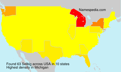 Surname Selbig in USA