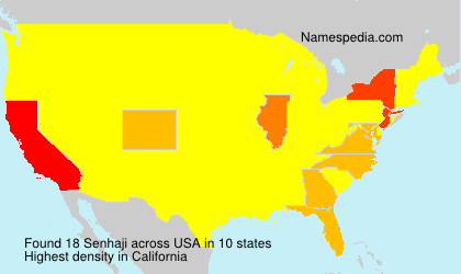 Surname Senhaji in USA