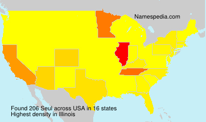 Surname Seul in USA