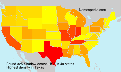 Surname Shadow in USA