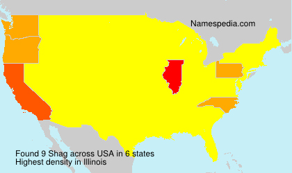 Surname Shag in USA