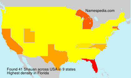 Surname Shauan in USA