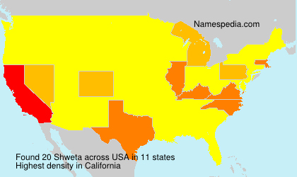 Surname Shweta in USA