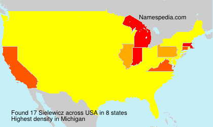 Surname Sielewicz in USA