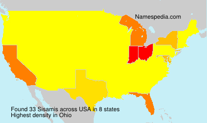 Surname Sisamis in USA