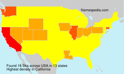 Surname Ska in USA