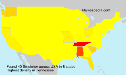Surname Smelcher in USA