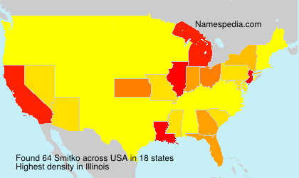 Surname Smitko in USA