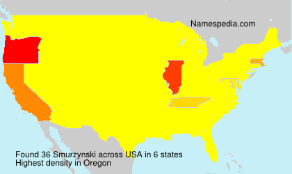 Surname Smurzynski in USA