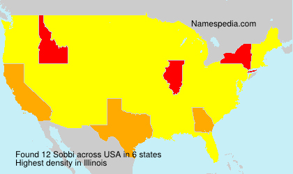 Surname Sobbi in USA