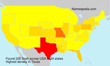 Surname Soell in USA